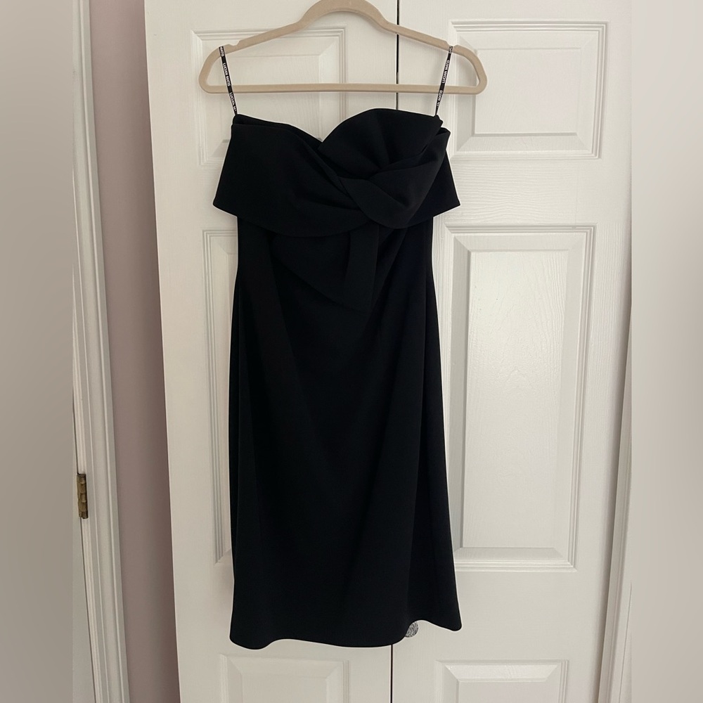 Lucian Matis Black Cocktail Dress.Knee length, almost new condition. Perfect LBD